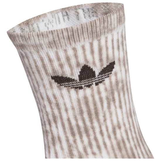 Adidas Κάλτσες Tie Dye Crew Socks 3 pairs